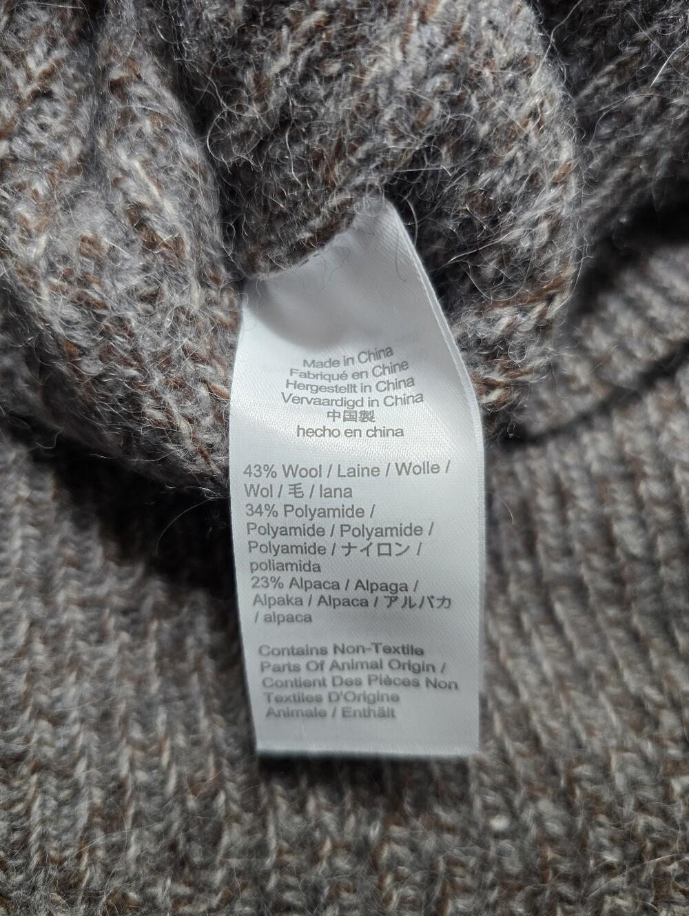 J.Crew Double Breasted Shawl Collar Cardigan Sweater Men Medium Wool Blend Large - Picture 8 of 10